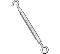 National Hardware N221-895 2172BC Tendeur à crochet et œillet plaqué zinc, 0,95 x 40,6 cm