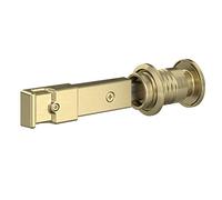National Hardware N700-152 Serrure de porte de grange, 12,7 x 3,2 x 1,9 cm, or brossé