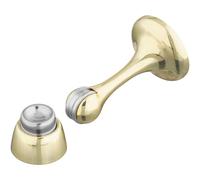 National Hardware V244 7,6 cm magnétique rigide Arrêt de porte W/Loquet en laiton