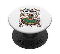 National Hispanic Heritage Month Viva La Cultura PopSockets PopGrip Adhésif