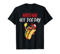 National hot dog Day for Men and Women T-Shirt
