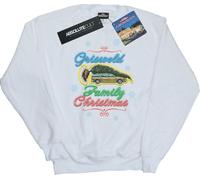 National Lampoon's Christmas Vacation - "Griswold Family" Sweat-shirt pour femme - design de Noël BI2093 (M) (Blanc)