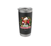 National Lampoon's Christmas Vacation Merry Clarkmas Gobelet isotherme en acier inoxydable double paroi