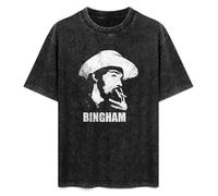 National Lampoon's Christmas Vacation Santa Claus Black T-Shirt Mens Tee Unisex Tops S