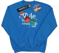 National Lampoon's Christmas Vacation - "Yule Crack Up" Sweatshirt für Herren BI43139 (3XL) (Königsblau)