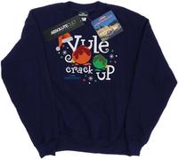 National Lampoon's Christmas Vacation - "Yule Crack Up" Sweatshirt für Herren BI43139 (S) (Marineblau)