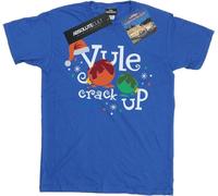 National Lampoon's Christmas Vacation - "Yule Crack Up" T-shirt pour hommes BI43972 (XXL) (Bleu roi)