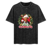 National Lampoon's Merry Clarkmas Black T-Shirt Mens Tee Unisex Tops XXL
