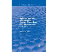 National Law And International Human Rights Law