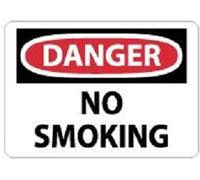 National Marker D79A Panneau en aluminium avec inscription « No Smoking », 17,8 x 25,4 cm, 0,1 cm