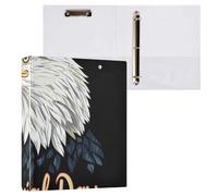 National Memorial Day Bird Lot de 1/2 dossiers ronds avec poches, 200 feuilles