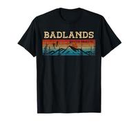 National Park Badlands Dakota du Sud The Mount Rushmore State T-Shirt
