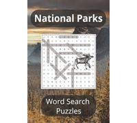 National Park Themed Word Search Puzzle Book: Word Search Puzzles with Easy to Read Print about National Parks, Wildlife, Trails, and More | 6x9 ... Gift for Vacations, Holidays, and Free Times