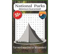 National parks: Adventure Guaranteed Word Search Puzzle Book: Word Searches with Easy to Read Print about national parks, traveling, nature and More | ... Great for Vacations, Holidays and Free Times.