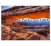 National-Parks der USA (Wandkalender 2026 DIN A2 quer), CALVENDO Monatskalender: Eine Reise durch die Einzigartigkeit der National-Parks der USA. Eine Auswahl von 12 bekannten Parks.