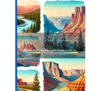 National Parks Landscape coloring book: America National Parks Coloring Book Iconic Landmarks: Calm Moments Easy Art for Busy Minds: Easy to Relaxing ... Popular Parks and Their Majestic Landscapes