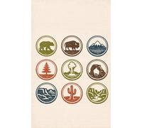 National Parks Passport & Stamp Journal: All 63 US National Parks | Stamp & Sticker Log, Trail Notes, Milestones Record & Scenic Byways | Premium Adventure Keepsake Book