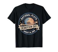 National Pluto Demotion Day Vintage Space Nerd Drôle T-Shirt
