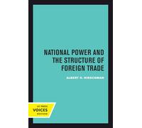 National Power and the Structure of Foreign Trade
