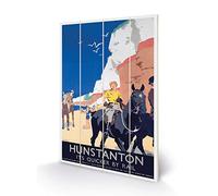 National Railway Museum Hunstanton - Impression sur Bois 40 x 59 cm (Horse Riding by Frank Newbould)