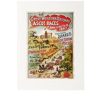 National Railway Museum London Ascot 30 x 40 cm montée d'impression