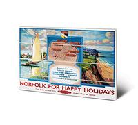 National Railway Museum Norfolk - Impression sur Bois 40 x 59 cm (for Happy Holidays by John Bee)