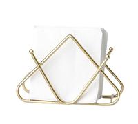 National Soporter Black Metal Standing, serviette verticale, donateur de mouchoirs indépendants, support vertical de serviettes modernes pour décorer un restaurant, un café, 11,5 x 17 cm