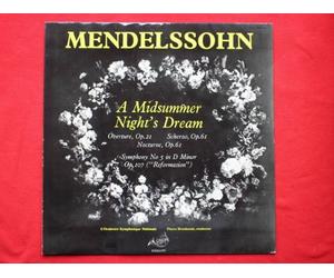 National Symphony Orchestra - National Symphony Orchestra Mendelssohn A Midsummer Night's Dream LP Fidelity FDY2014 EX/EX 1960s as L'Orchestre Symphonique Nationale