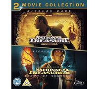 National Treasure 1 and 2 (Blu-ray) Justin Bartha Diane Kruger Bruce Greenwood