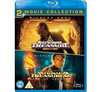 National Treasure 1 and 2 (Blu-ray) Justin Bartha Diane Kruger Bruce Greenwood