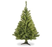 National Tree Company 4 ft Unlit Kincaid Spruce Mini Artificial Christmas Tree, 269 Tips, Includes Stand, Green