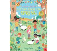National Trust : Se préparer pour le printemps, un livre d'autocollants