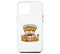 Nationale Sticky Bun Day Cinnamon Cute Roll Bun Kawaii Idée Coque pour iPhone 12 Pro Max