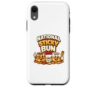 Nationale Sticky Bun Day Cinnamon Cute Roll Bun Kawaii Idée Coque pour iPhone XR