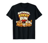 Nationale Sticky Bun Day Cinnamon Cute Roll Bun Kawaii Idée T-Shirt
