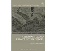 Nationalism And Private Law In Europe