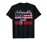 Nationalités Mixtes admirablement américaines et costaricaines T-Shirt