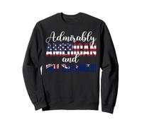 Nationalités Mixtes admirablement américaines et néo-zélandaises Sweatshirt