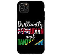 Nationalités Mixtes brillamment bermudiennes et tanzaniennes Coque pour iPhone 11 Pro Max