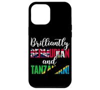 Nationalités Mixtes brillamment bermudiennes et tanzaniennes Coque pour iPhone 12 Pro Max