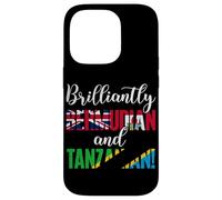 Nationalités Mixtes brillamment bermudiennes et tanzaniennes Coque pour iPhone 14 Pro