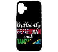Nationalités Mixtes brillamment bermudiennes et tanzaniennes Coque pour iPhone 16 Plus