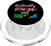 Nationalités Mixtes brillamment bermudiennes et tanzaniennes PopSockets PopGrip pour MagSafe