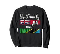 Nationalités Mixtes brillamment bermudiennes et tanzaniennes Sweatshirt