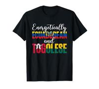 Nationalités Mixtes énergétiquement équatoriennes et togolaises T-Shirt