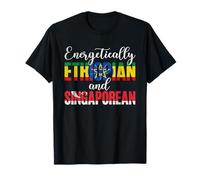 Nationalités Mixtes énergétiquement éthiopiennes et singapouriennes T-Shirt