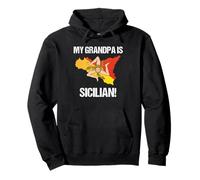 Nationality Pride My Grandpa is Sicilian Country Flag Sicile Sweat à Capuche