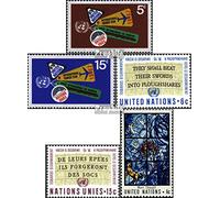 Nations Unies - New York 185-186,187-188,189 (complète.Edition.) Neuf avec Gomme Originale ** MNH 1967 Timbres spéciaux (Timbres pour Les collectionneurs)