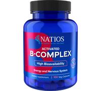 NATIOS Complexe B activé, formes actives de vitamines B, 100 gélules végétaliennes