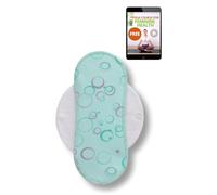 Natissy Protège-Slips Lavables en Coton Bio pour Femme, Lavables, Doux, Respirants, Sans Odeurs et Sans PUL - 1 Pièce Taille S - Made in EU